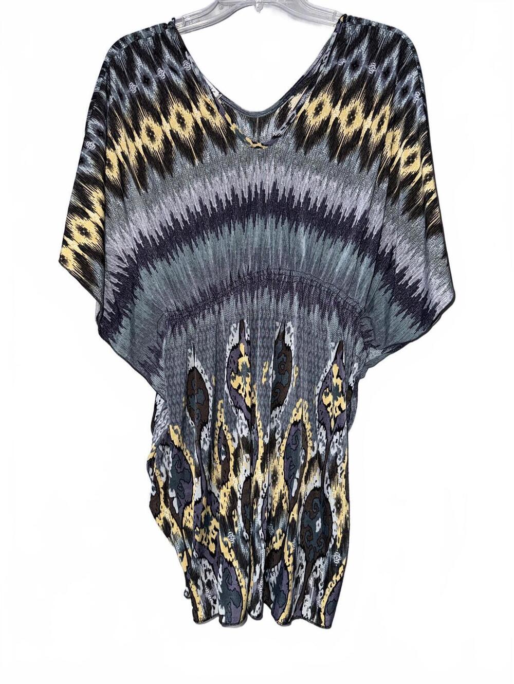 Funky People Women's Patterned Tunic Top Medium